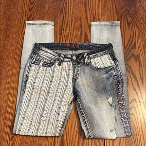 Grace In LA Skinny Jeans - Size 29